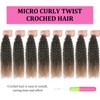 Leeven Pre Looped Micro Kinky Curly 8 Inch 8 Packs
