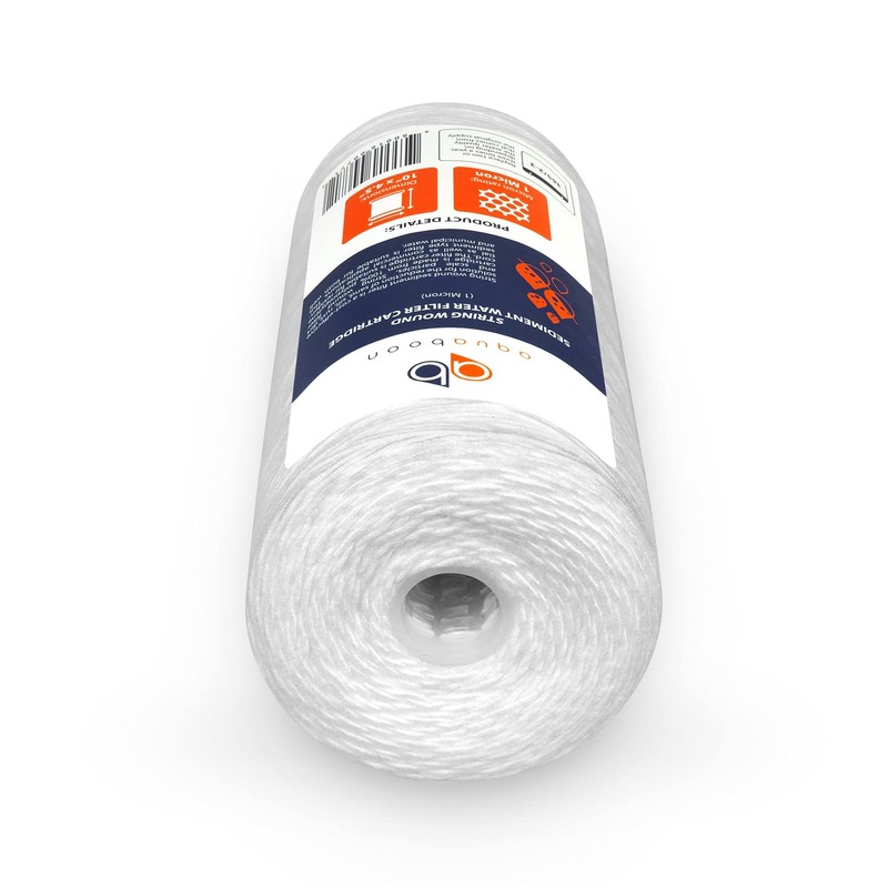 Aquaboon 1 Micron String Wound Water Filter 10x4.5 Replacement -