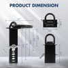 GCCSJ 6 Pack Stake Pocket D Ring, Heavy Duty Removable