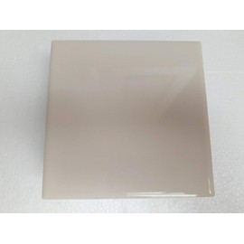 6 in Ceramic Tile 6x6 Beige Bone Almond Daltile Color 0135 Subway Square 6 x 6 inch Gloss 10 Piece Box