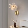 Flower Wall Sconce, LED Elegant Wall Light, Dimmable Wall Mount