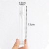 Clear Airless Lotion Pump Bottles,Refillable Design,CuiCanfla Set of 15, 2