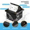 Vagueior Recessed Floor Electrical Outlet Kit,Waterproof Electrical Outlet Covcer Box,Hidden