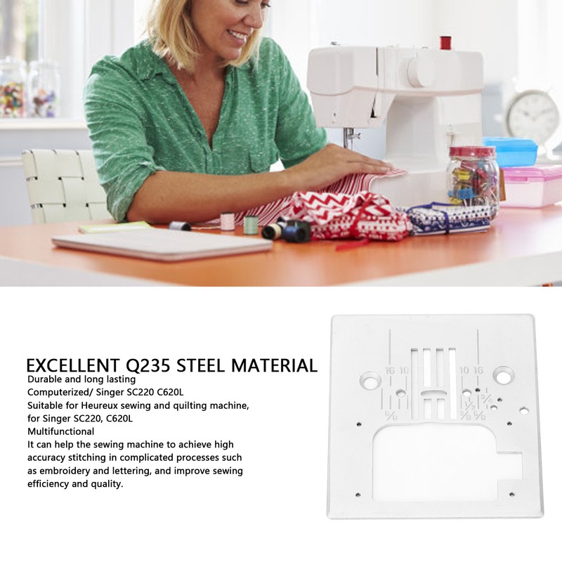 Needle Plate Replacement Q235 Steel Industrial Zigzag Sewing Machine Needle