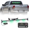 XRIDONSEN 35 inch Traffic Advisor Green White Emergency Light Bar