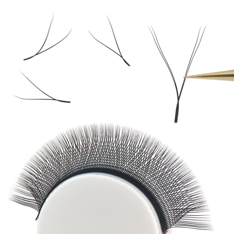 COZBIRD Eyelash Extensions, Yy Volume Eyelashes, Ready-to-Use Fan, 4D Eyelash
