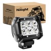 Nilight Nilight Led Pods 18W 1260LM Spot Off Road Driving