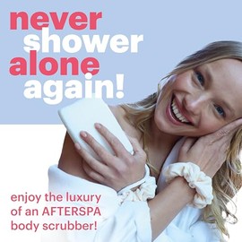 Exfoliante Corporal Afterspa Cepillo Ducha Esponja Baño Espalda Vegano Libre Crueldad Animal Paquete