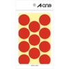A-One 07231 Color Labels, Red, Round, 1.2 inches (30 mm),