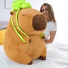 Ditucu Giant Capybara Plush with Turtle Backpack Large Jumbo Soft