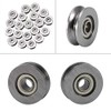20pcs Ball Bearings, V623ZZ Pulley, Miniature Carbon Steel Roller Bearings