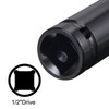 uxcell 1/2" Drive by 19mm Deep Socket, Heat-Treated CR-V Steel