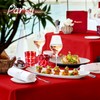 Lumaycens 10 Pack Red Tablecloths for 6 Foot Rectangle Tables