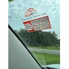 Oil Change Reminder Stickers - Fully Customizable - Removable Vinyl,