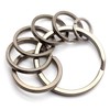 TUNUKE Ti Titanium Ring, Keychain, Key Ring, Key Hook, Carabiner,