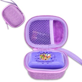 Klawdsky Hard Carrying Case for Bitzee Interactive Toy Digital Pet and Case,Travel Protective Storage Holder for Bitzee Virtual Electronic Pets Fits Kids Toys,Accessories,Batteries