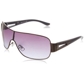 SOUTHPOLE Men's Rectangular Sunglasses, Gunmetal & Blue, 132 mm