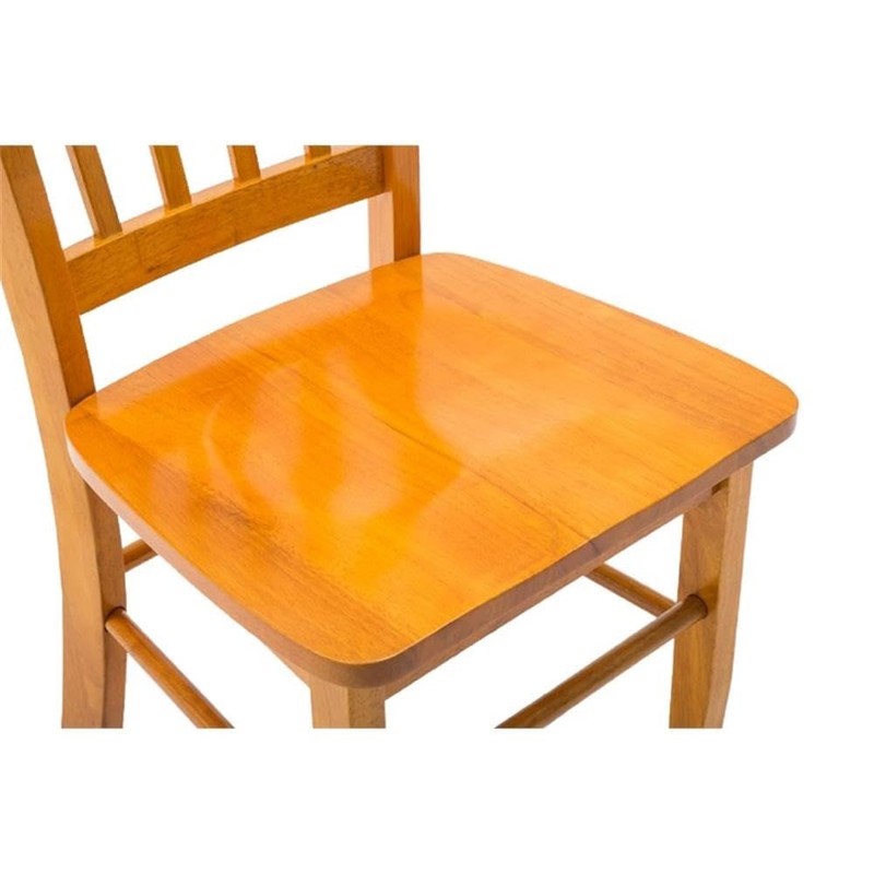 Boraam Shaker Chair, Oak, Set of 2