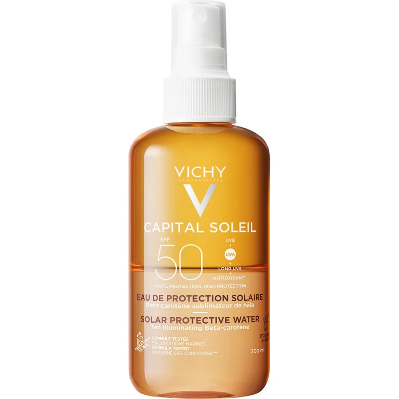 VICHY CAPITAL SOLEIL AGUA SOLAR BRONCEADORA FPS 50