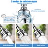 2 Piezas Regadera para Fregadero de Cocina, Aireador de Grifo