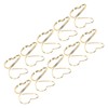 50Pcs Place Card Holder Heart Shape Cute Colorfast Table Card