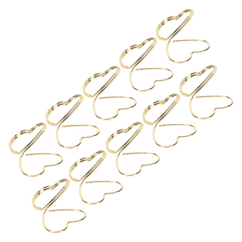 50Pcs Place Card Holder Heart Shape Cute Colorfast Table Card