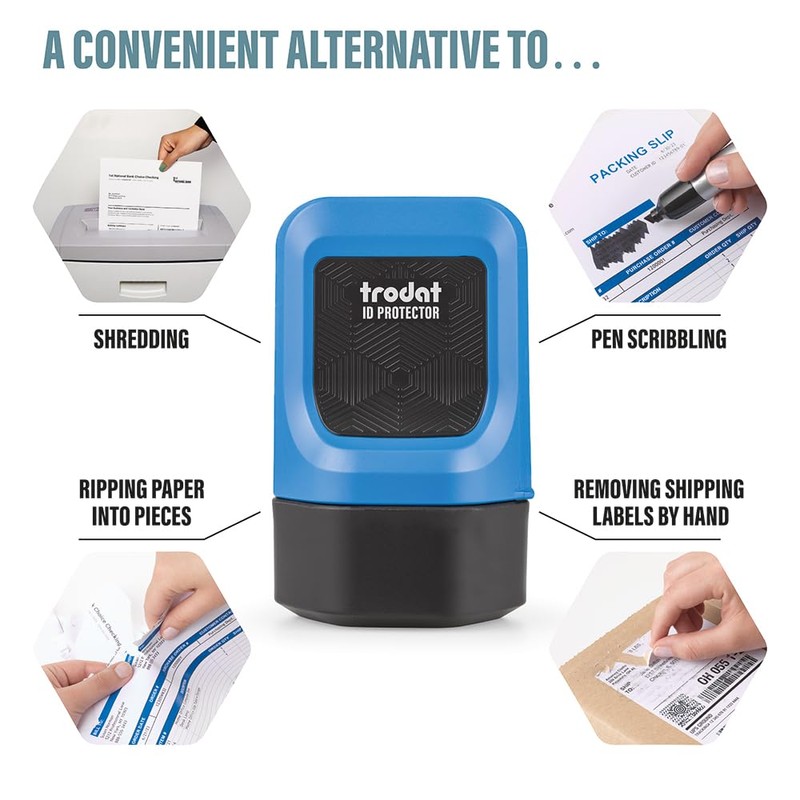 Trodat ID Protector Ink Roller – Identity Theft Protection Roller