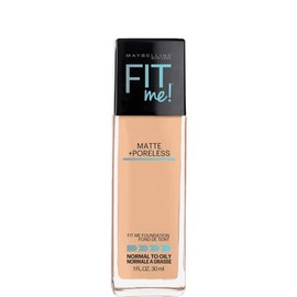 Maybelline New York Fit Me Matte N°220 Natural Beige Liquid Makeup Adapts to Skin Tone Moisturising Matte Light to Medium Coverage 30ml