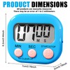 Pack of 6 Digital Kitchen Timer Egg Timer, Digital Magnetic