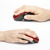 Sanwa Supply Bluetooth Blue LED Mouse (5 Buttons, Red) MA-BB518R