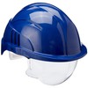 Centurion CNS10PLUSEBA VISION PLUS SAFETY HELMET BLUE C/W INTEGRATED VISOR