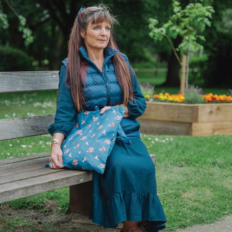 Wrendale Designs - 'Born to be Wild' fox Foldable Shopping