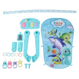 Baby Toddler Music Play Mat with Piano Keyboard Fitness Rack Play Mat Foot Piano ToyGreen
