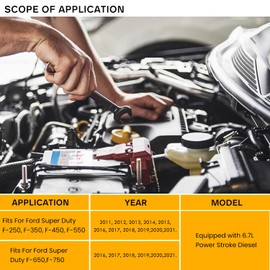 6.7L Power stroke Rear Crankshaft Seal Installer Tool 303-1514 Alt ST-138 For 2011-2021 Ford Super Duty F-250 F-350 F-450 F-550 F-650 F-750