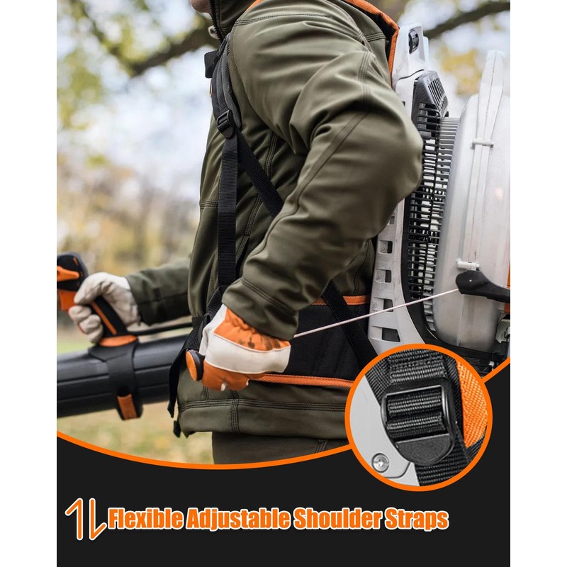 GUZIKO Backpack Blower Shoulder Straps Fit for BR500 BR550 BR600