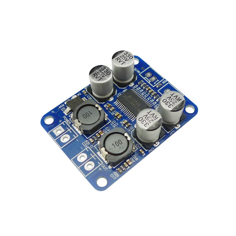 KKHMF TPA3118 PBTLモノラルデジタルアンプボードモジュール1x60WパワーアンプDC 8-24V