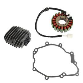 GXYWADY Stator and Regulator Rectifier with Gasket Replacement for Yamaha YZF R6 2003 2004 2005 YZF-R6