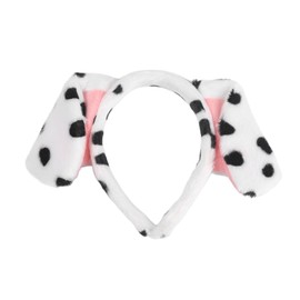 LOHGOU Animal Ear Headband Rabbit Ears Bear Deer Headband Fluffy Costume Animal Headband Cosplay Halloween Christmas (Dog, Count)