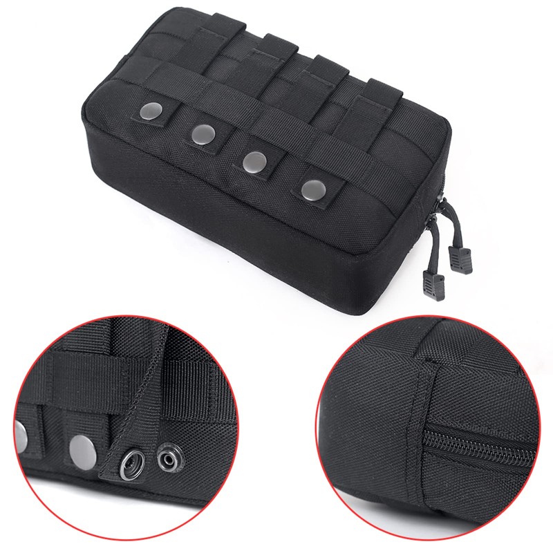 TRIWONDER Molle Pouch, Survival Game Pouch, Tactical Military Bag, Belt