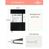 STATIONERY ISLAND Notebook A5 Lined Journal Hardcover with 120 g/m²