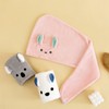 ljhnba Cartoon Quick Dry Hair Towel Wrap for Wet Hair