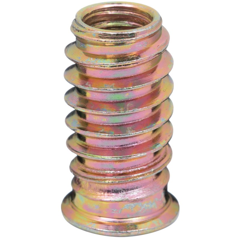 YoiYee Wood Furniture M8 x 30 mm Threaded Insert Nuts