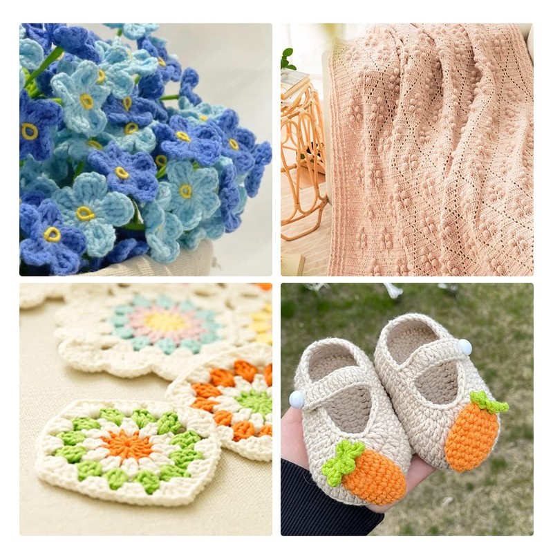 5.5 mm Crochet Hook, Ergonomic Handle for Arthritic Hands, Extra