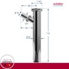 Schläfer 439004 | Siphon Extension for Washbasin with Connection Washing