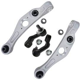 Detroit Axle - AWD Front End Control Arms Kit for 2005-2006 Infiniti G35 [X Models], 2 Lower Forward Control Arms Assembly 2 Stabilizer Sway Bar End Links Replacement - 4pc Set