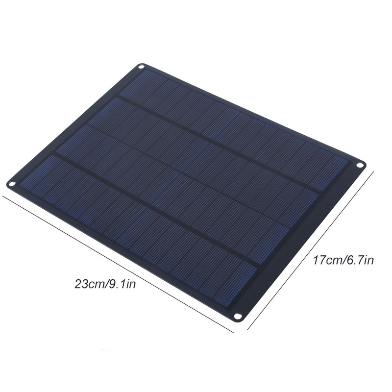 10W Solar Panel Kit Waterproof Portable Power Charger Photovoltaic Panel
