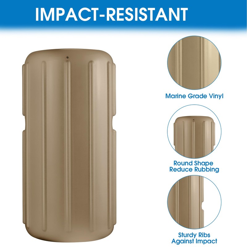 JYINCPED Dock Corner Bumpers Marine Fender,Boat Dock Bumpers Corner Fenders