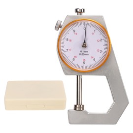 Thickness Gauge Micrometer Meter 0‑20mm 0.1mm Resolution Measuring Tool for Paper Film
