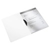 Leitz A4 ColorClip File, 30 Sheet Capacity, Flexible Plastic, White,