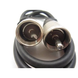 RG58A/U COAX CABLE 3 foot Jumper for CB / Ham Radio - Workman CX-3-PL-PL -Made in the USA